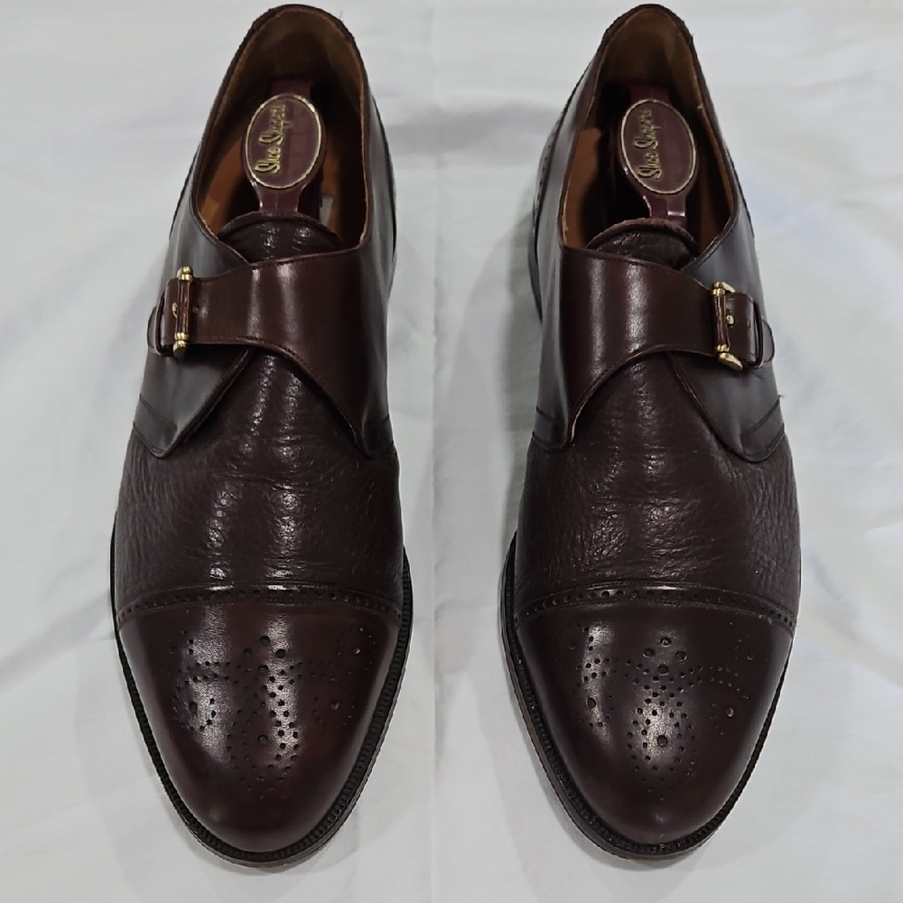 Mezlan Dark Brown Leather Oxfords